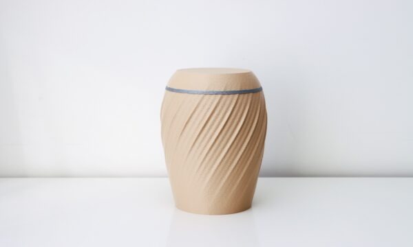 Beige Biourn 0180 – Biohajoava tuhkauurna
